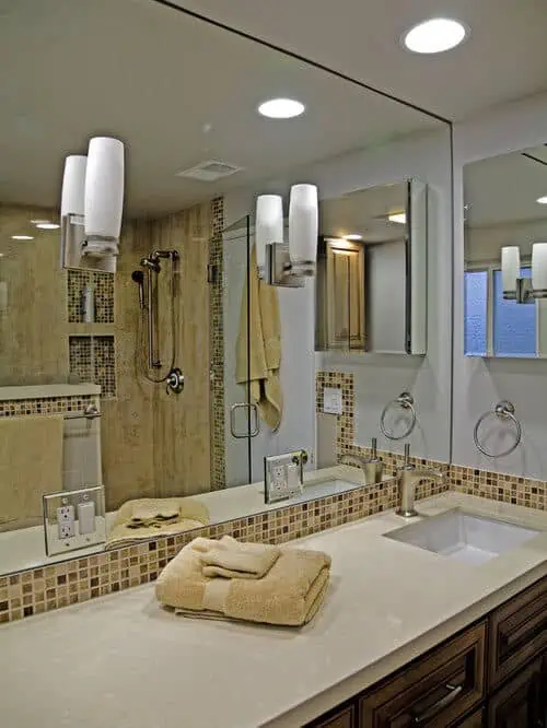 Custom Cut Mirror Installtion Glass Governor of Atlanta